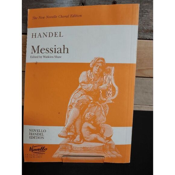 Messiah New Novello Handel Edition Edited by Watkins Shaw SATB & Orchestra - Picture 2 of 2